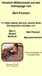 Mobile Screenshot of bert-paulsen.de